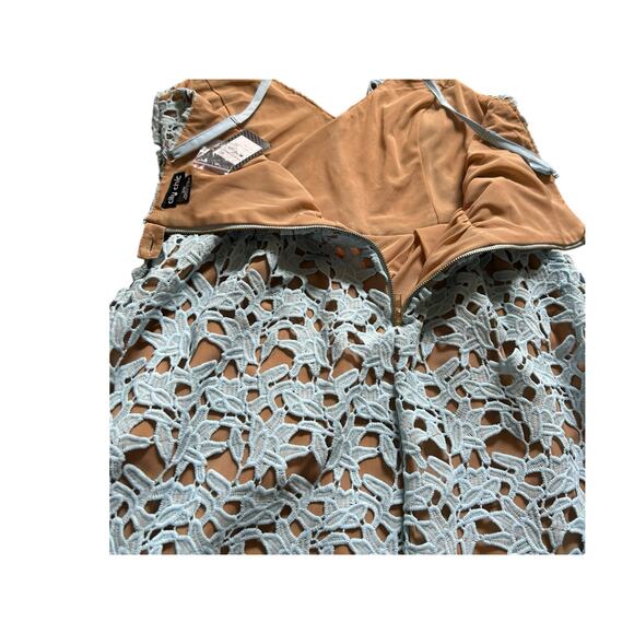 NWT City Chic Sky Blue So Fancy Dress - Size S/16 - Picture 14 of 16